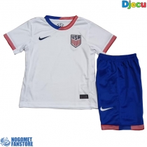 Ujedinjene Države Domaci Dres za djecu Copa America 2024 Kratak Rukav (+ Kratke hlače)